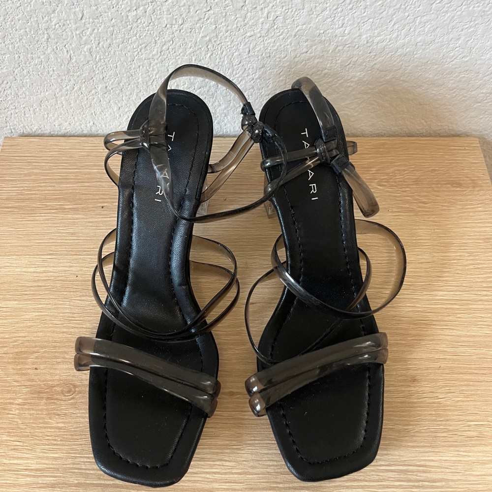 Patrizia Luca Black Strappy Sandals